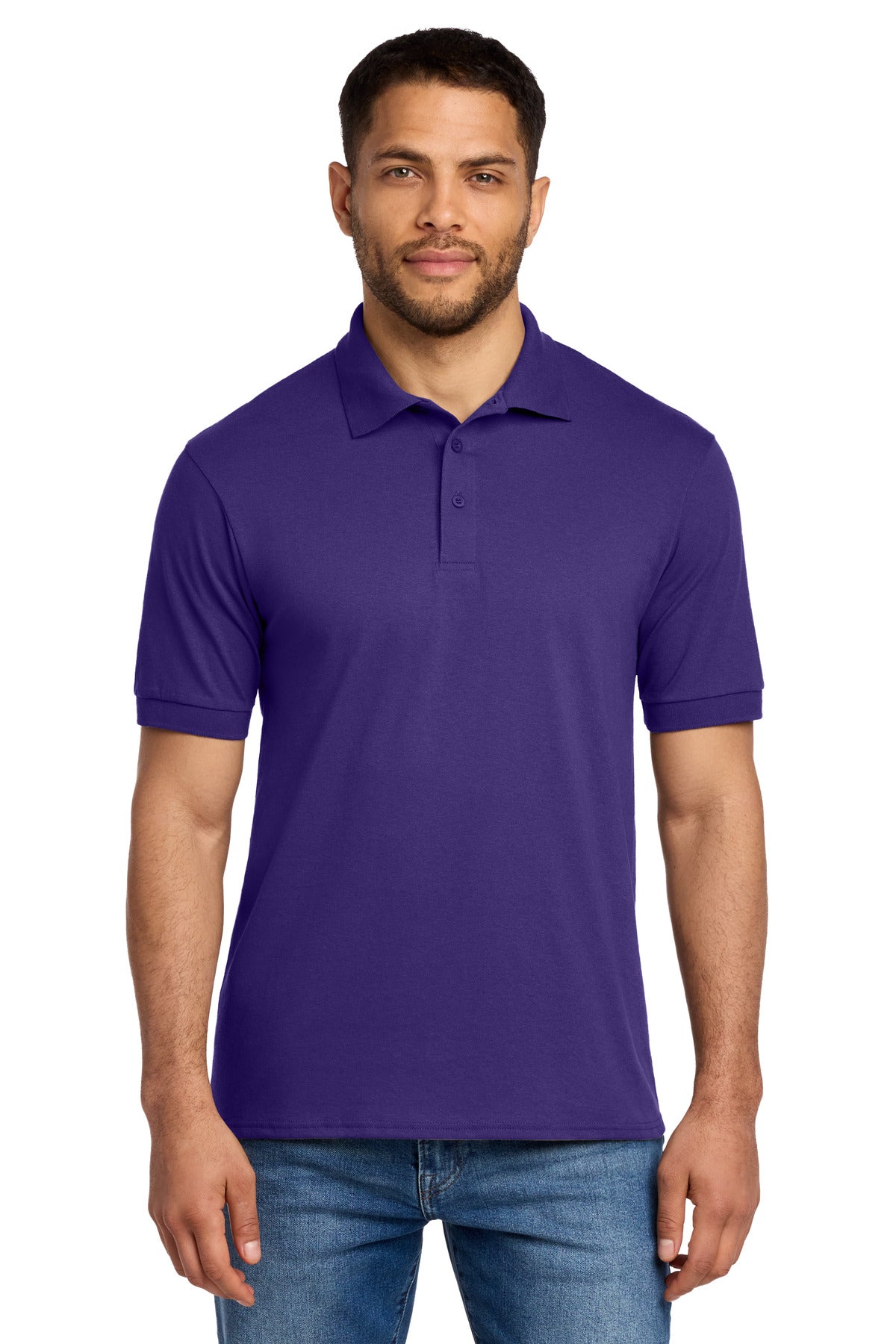 Port & Co Core Blend Jersey Knit Polo. KP55