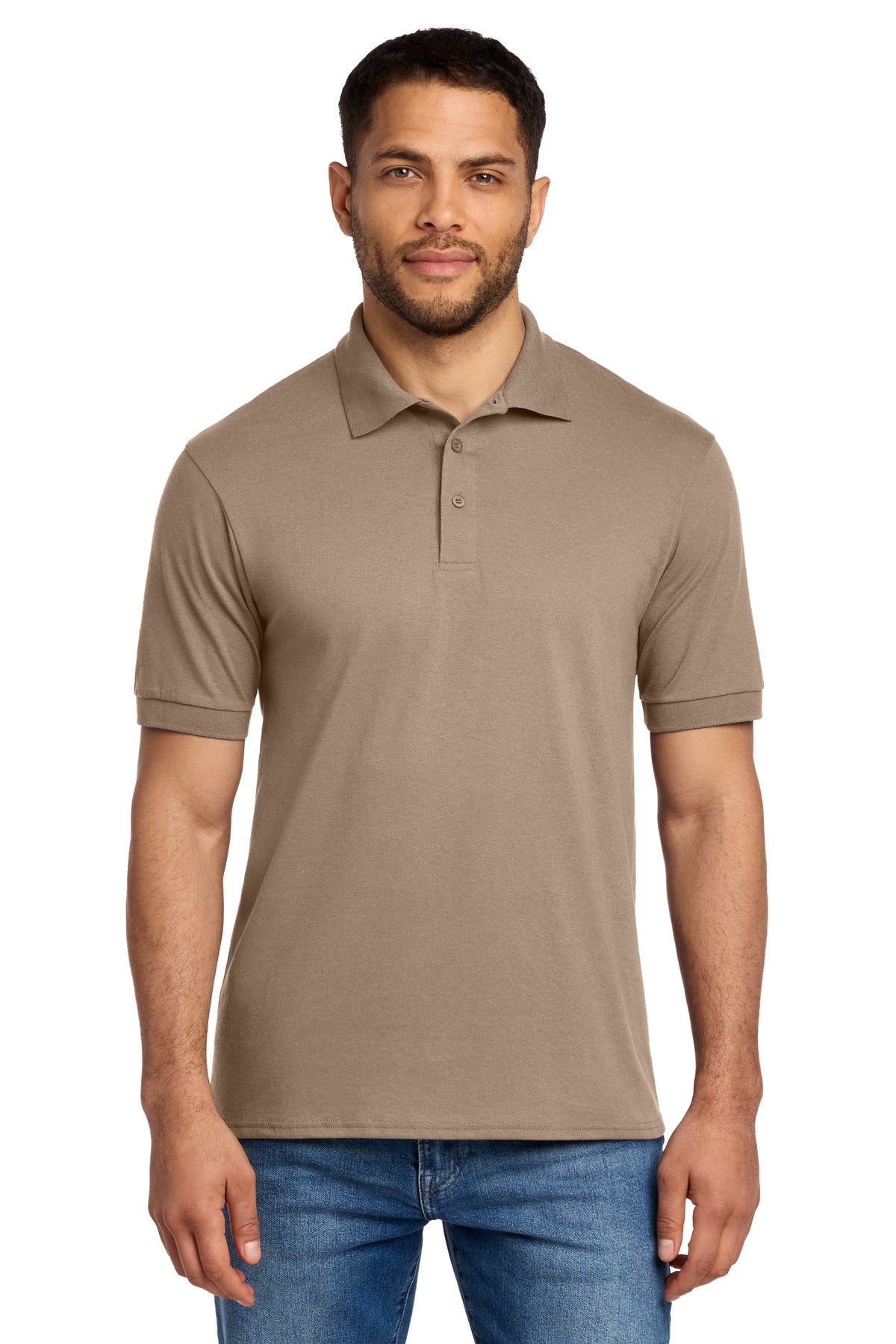Port & Co Tall Core Blend Jersey Knit Polo. KP55T