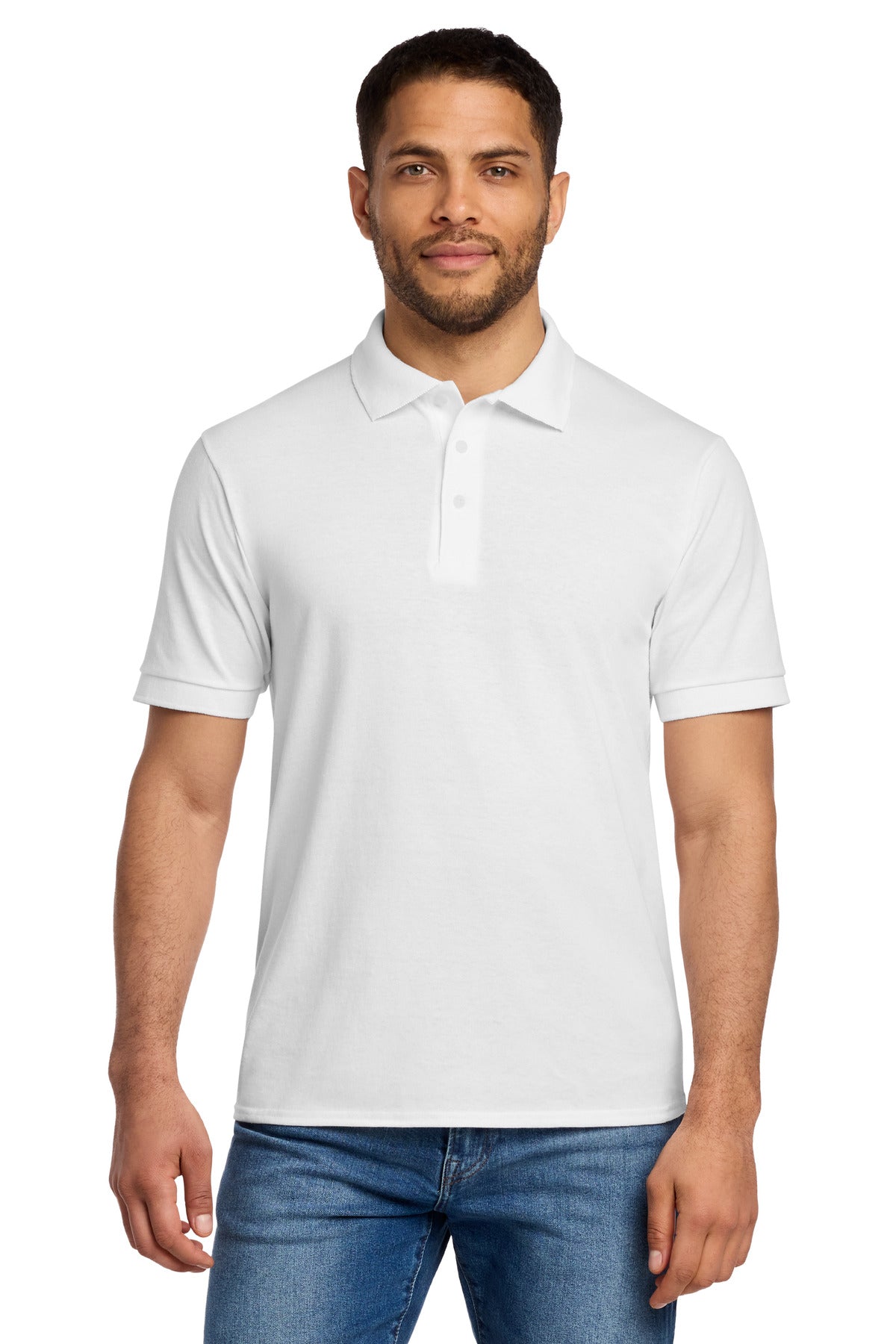Port & Co Core Blend Jersey Knit Polo. KP55