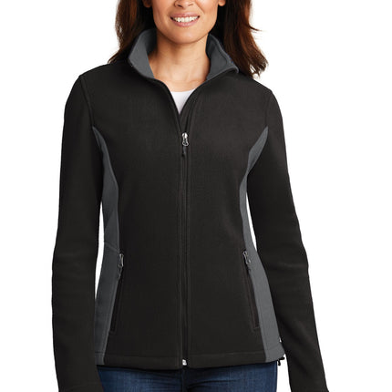 Port Authority ® Women's Colorblock Value Fleece Jacket. L216