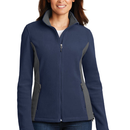 Port Authority ® Women's Colorblock Value Fleece Jacket. L216