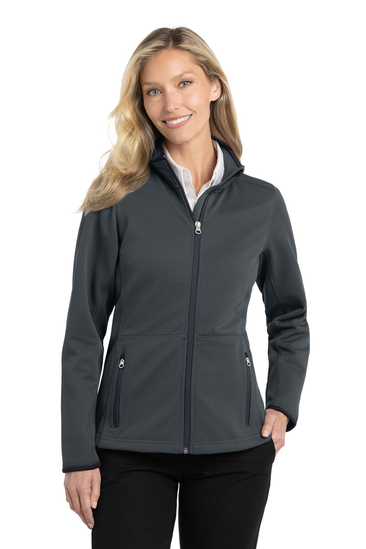 Port Authority® Women's Pique Fleece Jacket L222