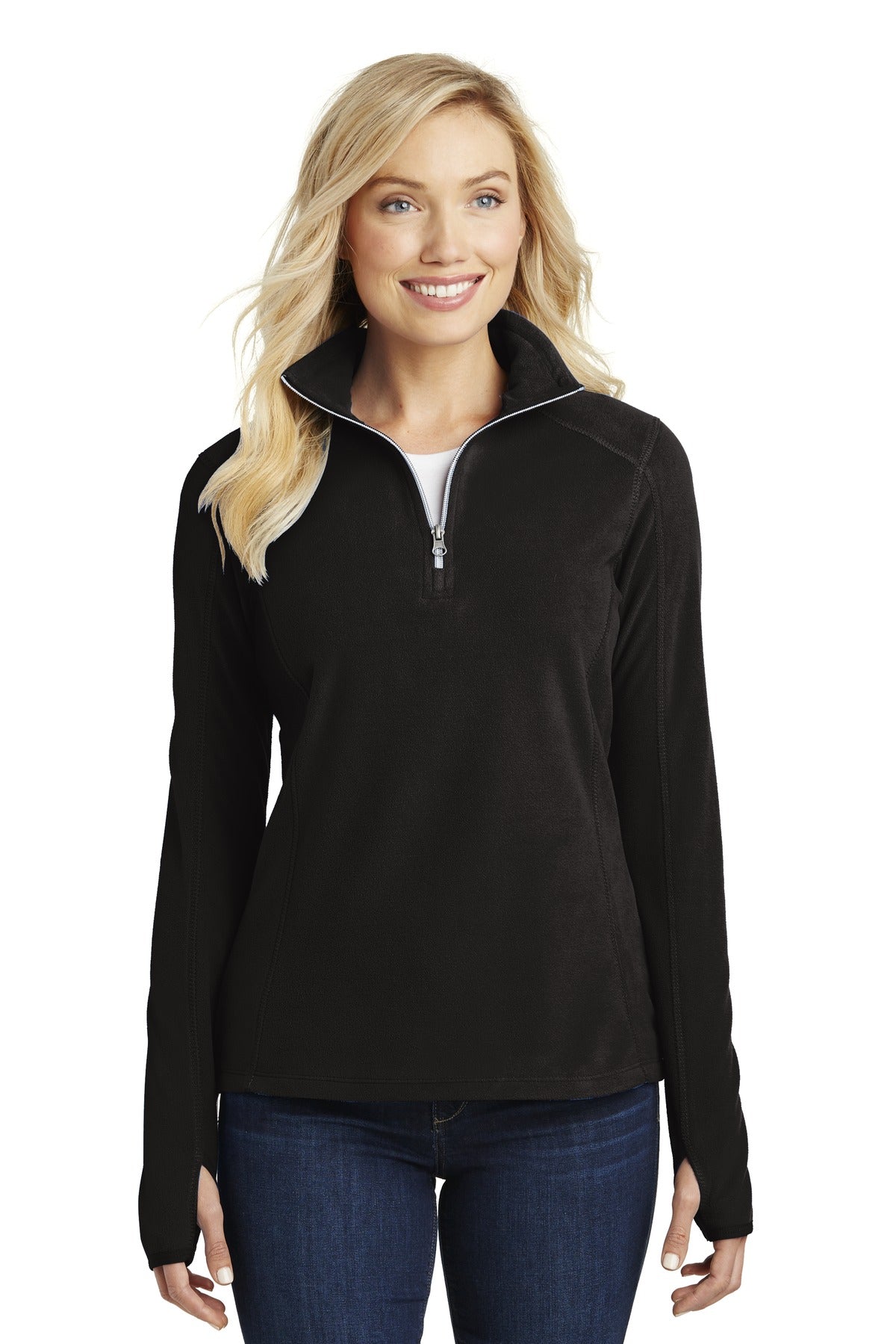 Port Authority® Women's Microfleece 1/2-Zip Pullover L224