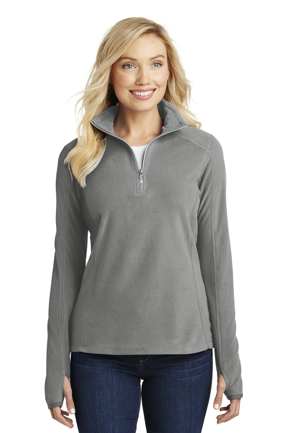 Port Authority® Women's Microfleece 1/2-Zip Pullover L224