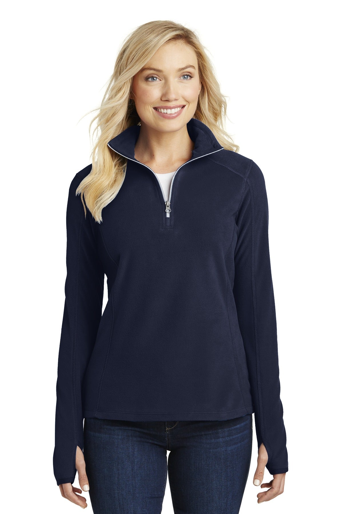 Port Authority® Women's Microfleece 1/2-Zip Pullover L224