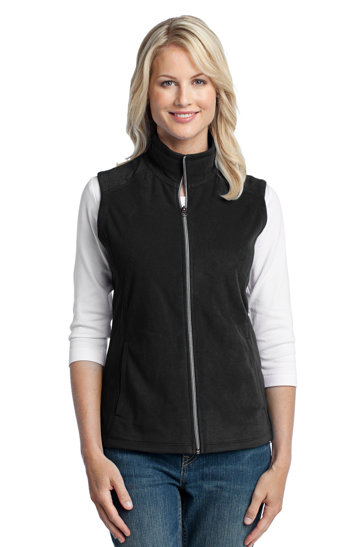 Port Authority® Women's Microfleece Vest L226