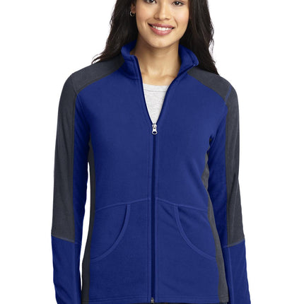 Port Authority ® Women's Colorblock Microfleece Jacket. L230
