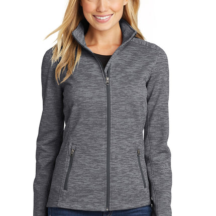 Port Authority ® Women's Digi Stripe Fleece Jacket. L231
