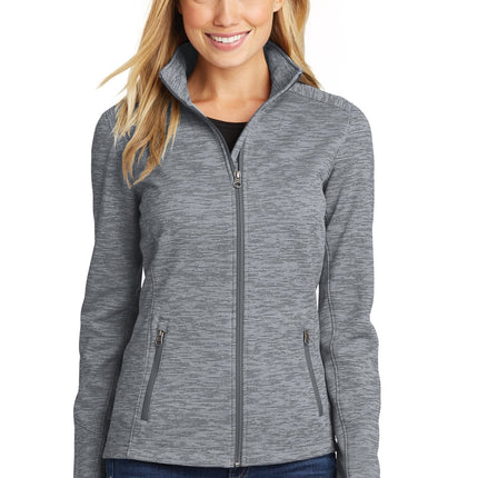 Port Authority ® Women's Digi Stripe Fleece Jacket. L231