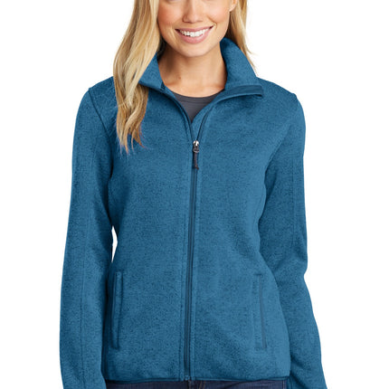 Port Authority ® Women's Sweater Fleece Jacket. L232