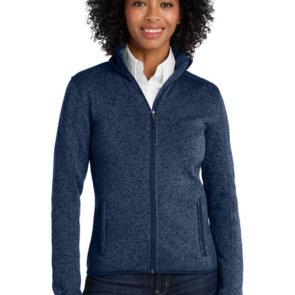 Port Authority ® Women's Sweater Fleece Jacket. L232