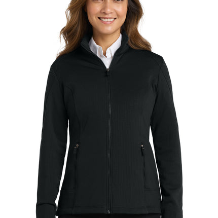 Port Authority  ® Women's Grid Fleece Jacket. L239