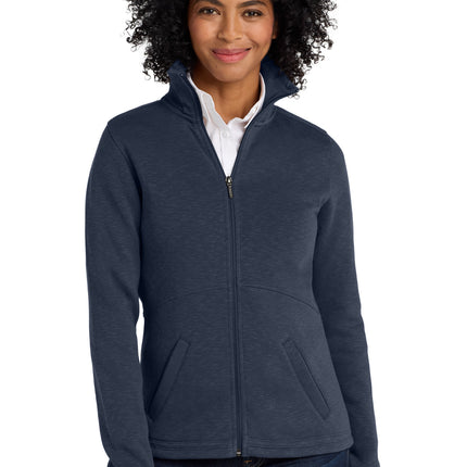 Port Authority ® Women's Slub Fleece Full-Zip Jacket. L293