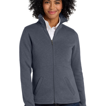 Port Authority ® Women's Slub Fleece Full-Zip Jacket. L293