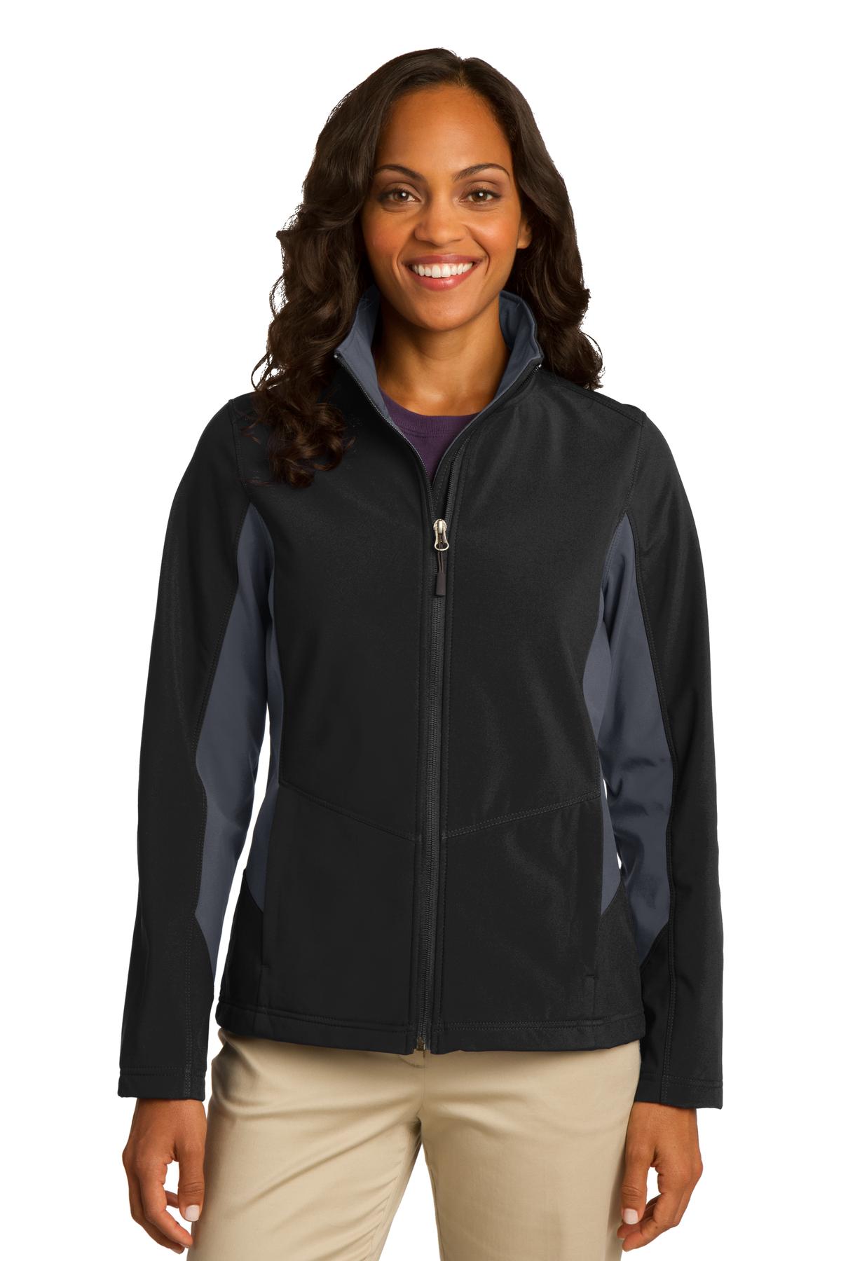 Port Authority® Women's Core Colorblock Soft Shell Jacket L318
