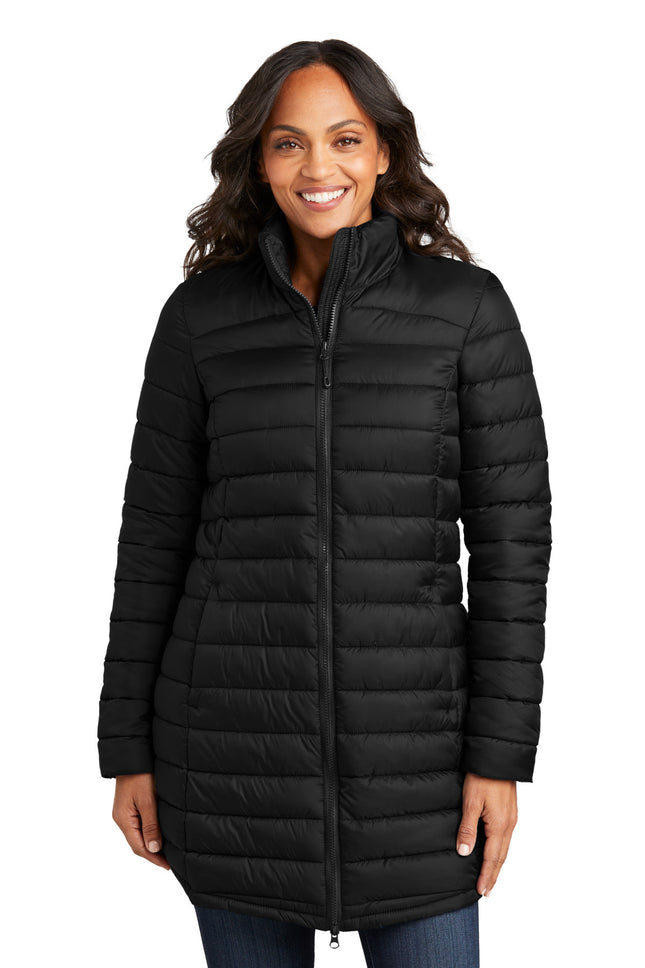 Port Authority ® Women's Horizon Puffy Long Jacket L365