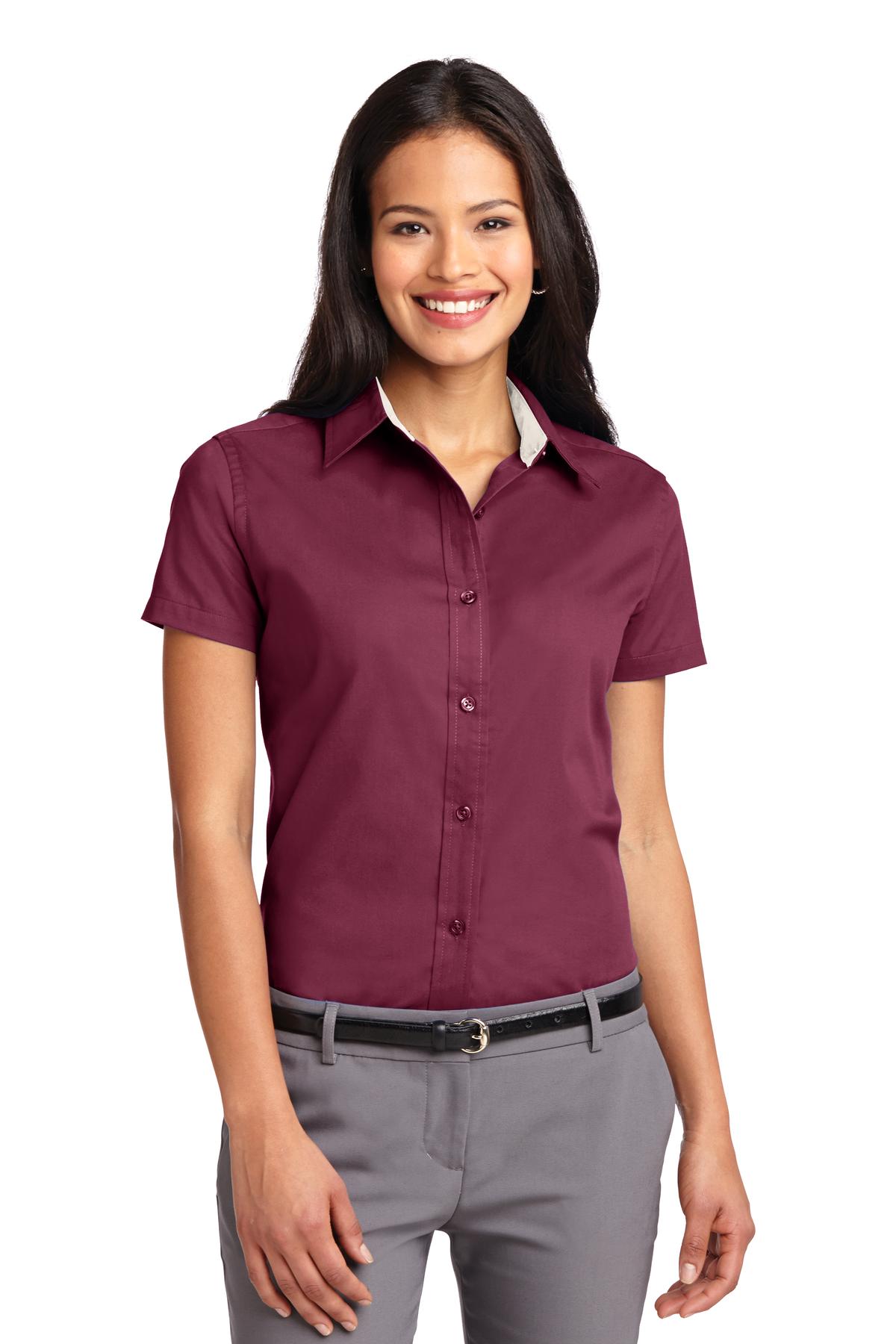 Port Authority® Women's Short Sleeve Easy Care Shirt L508