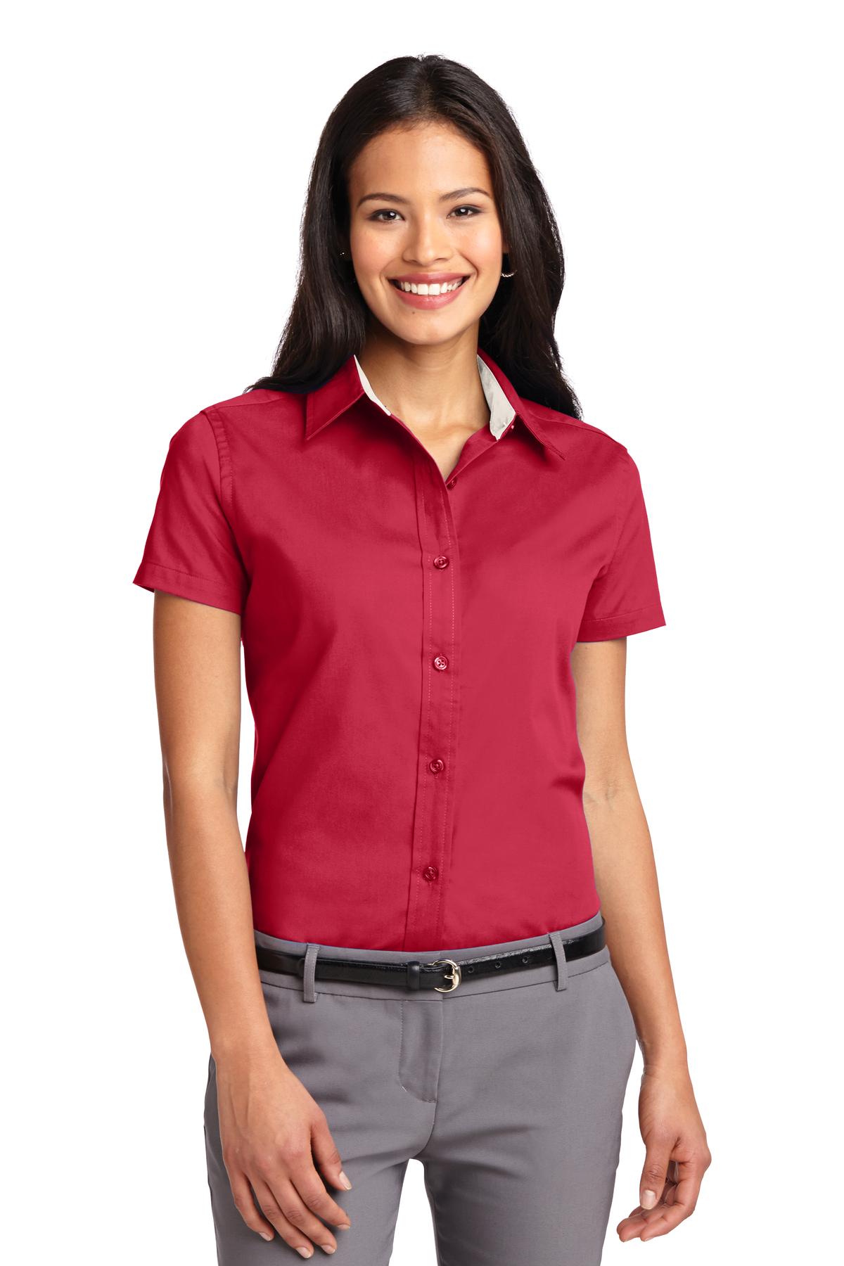 Port Authority® Women's Short Sleeve Easy Care Shirt L508