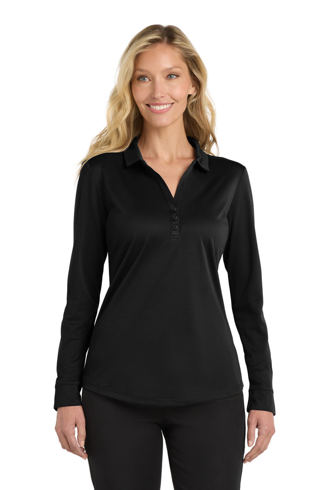 Port Authority  ® Women's Silk Touch     Performance Long Sleeve Polo. L540LS