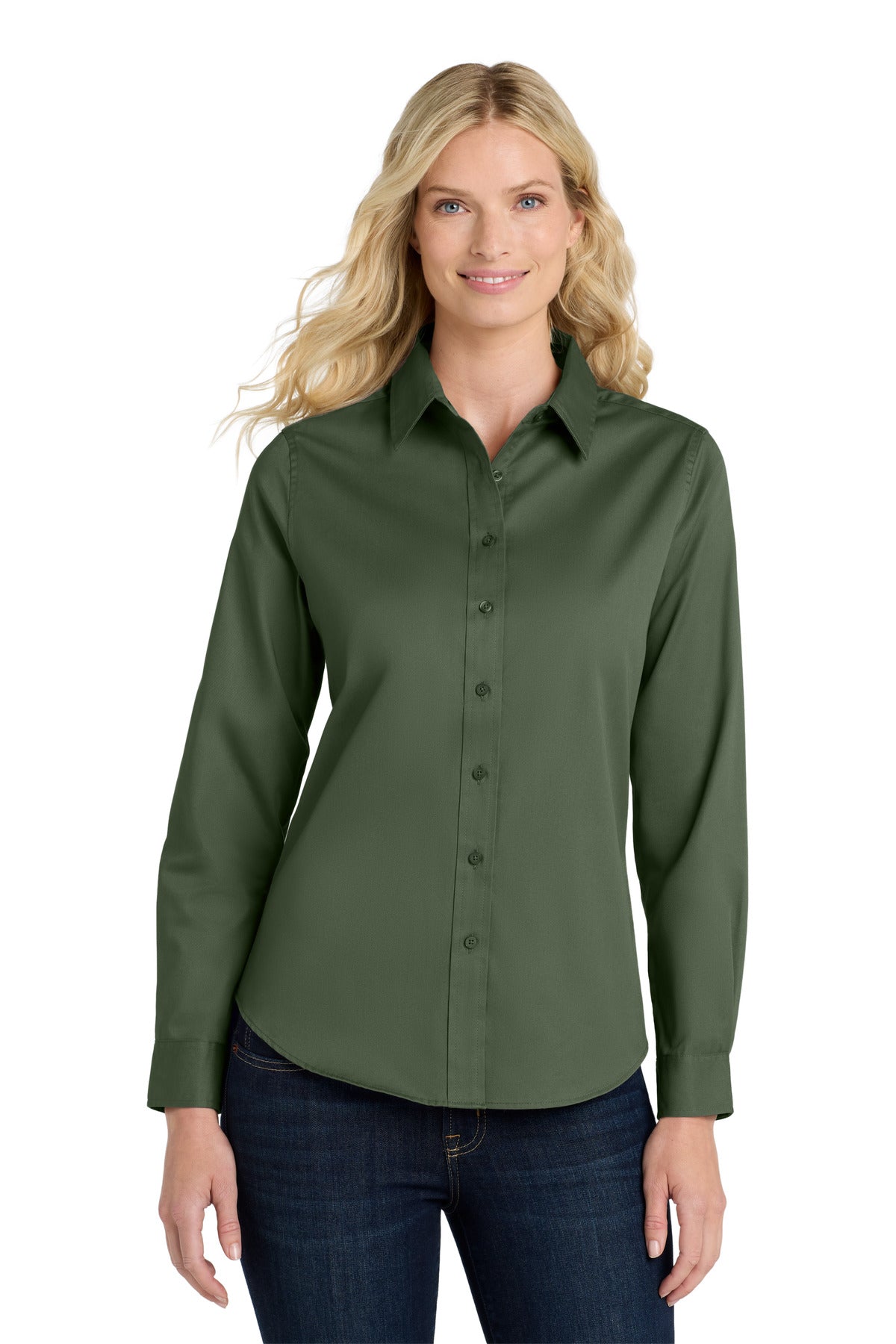 Port Authority® Women's Long Sleeve Easy Care Shirt L608