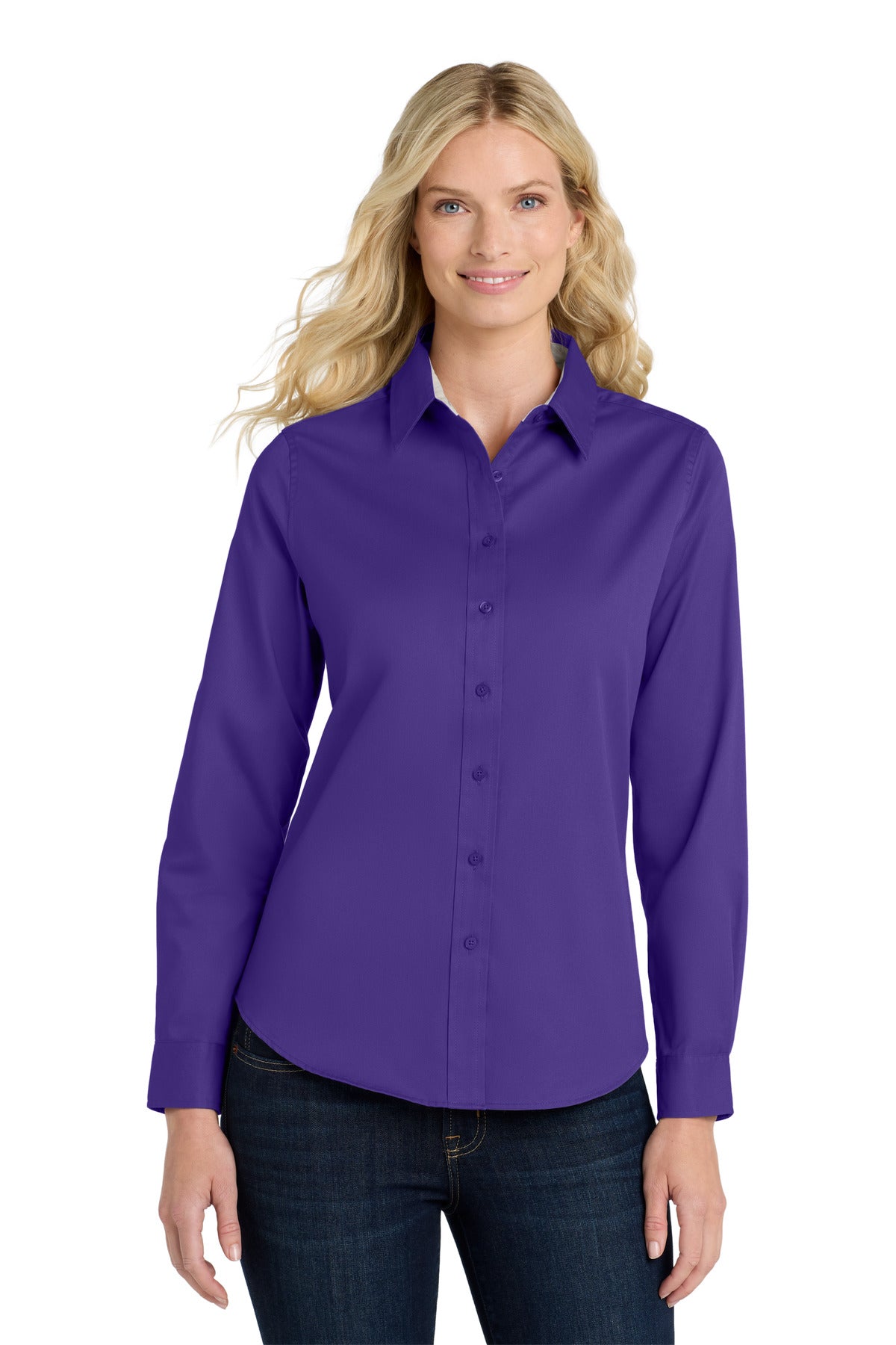 Port Authority® Women's Long Sleeve Easy Care Shirt L608