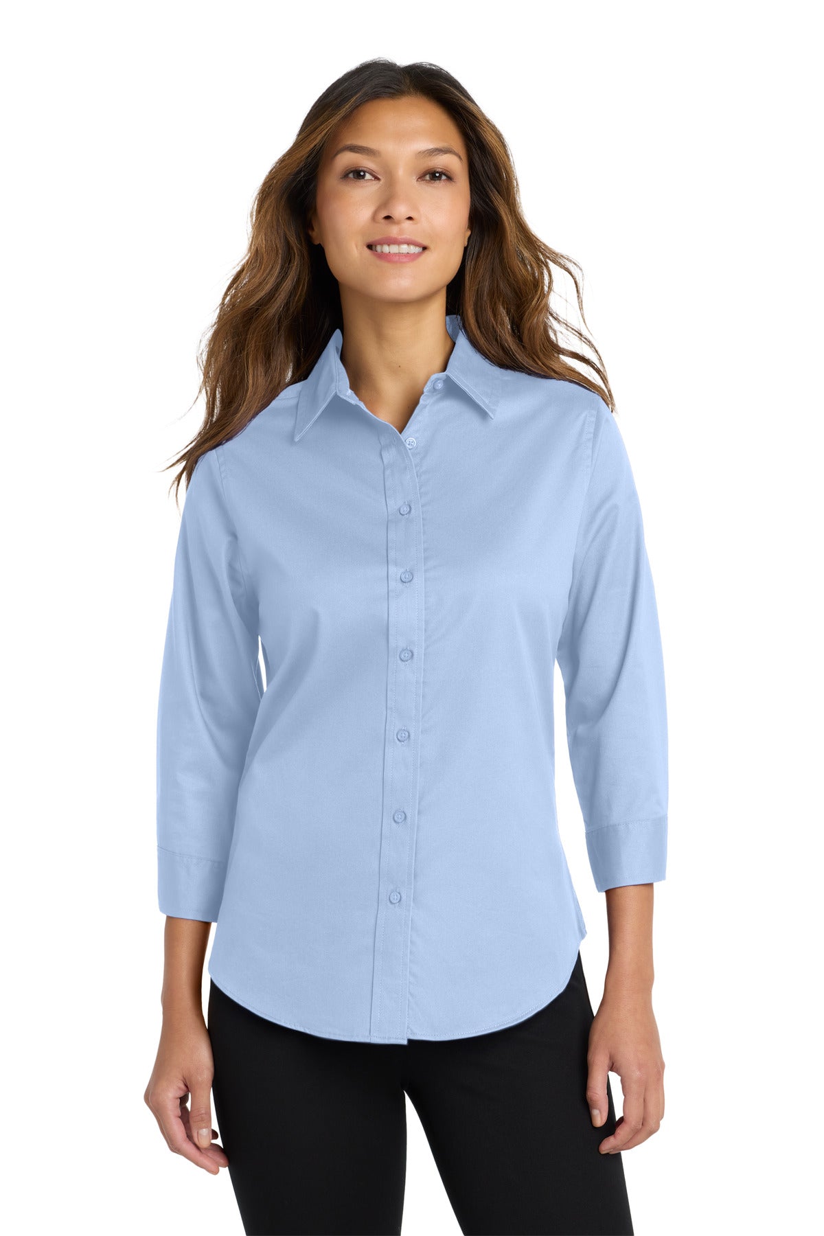 Port Authority® Women's 3/4-Sleeve Easy Care Shirt L612