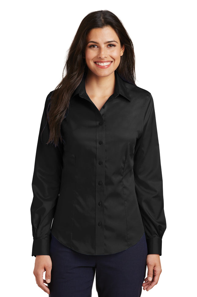 Port Authority ® Ladies Non-Iron Twill Shirt.  L638