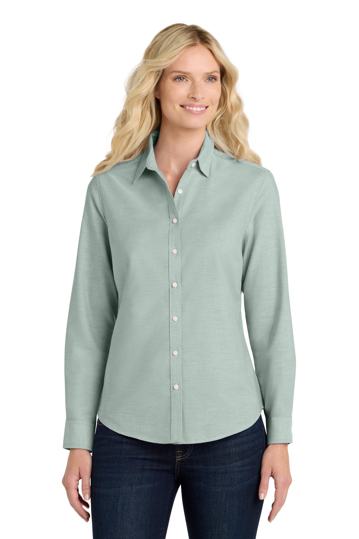 Port Authority® Women's SuperPro Oxford Shirt L658