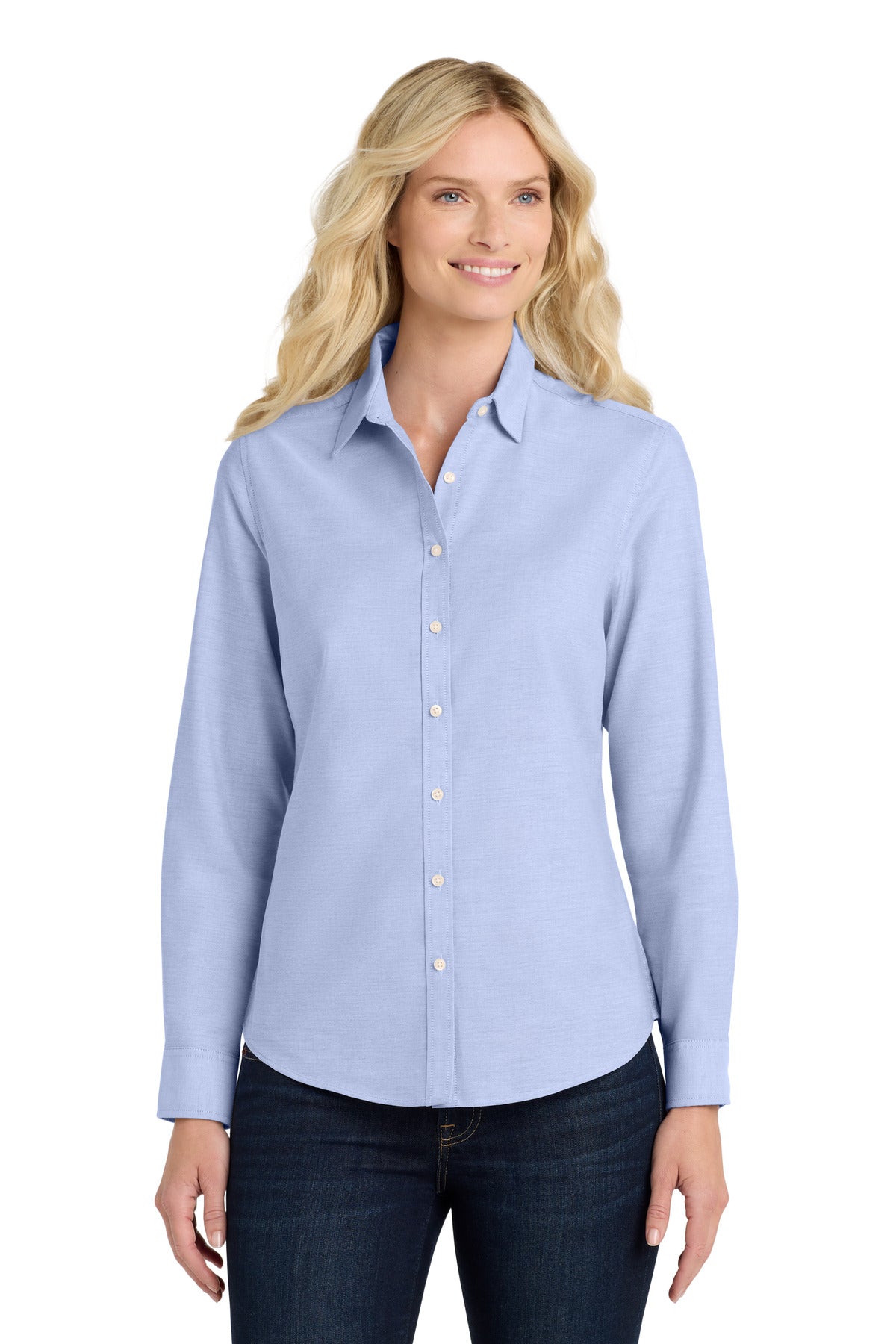 Port Authority® Women's SuperPro Oxford Shirt L658
