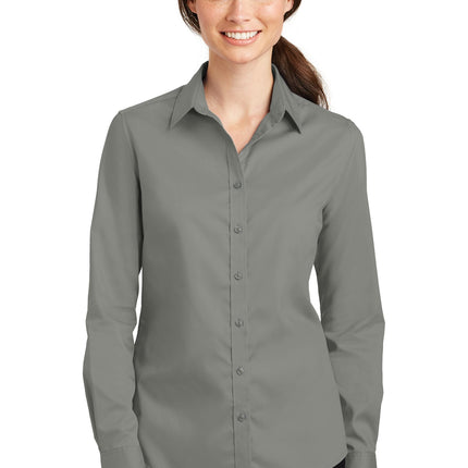 Port Authority ® Women's SuperPro   Twill Shirt. L663