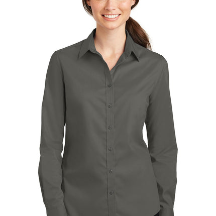 Port Authority ® Women's SuperPro   Twill Shirt. L663