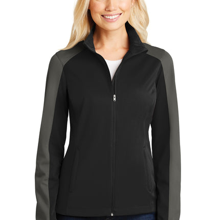 Port Authority ® Women's Active Colorblock Soft Shell Jacket. L718