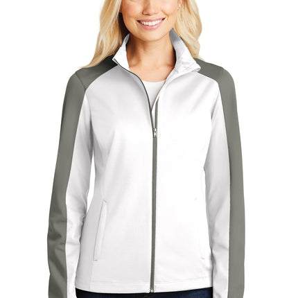 Port Authority ® Women's Active Colorblock Soft Shell Jacket. L718