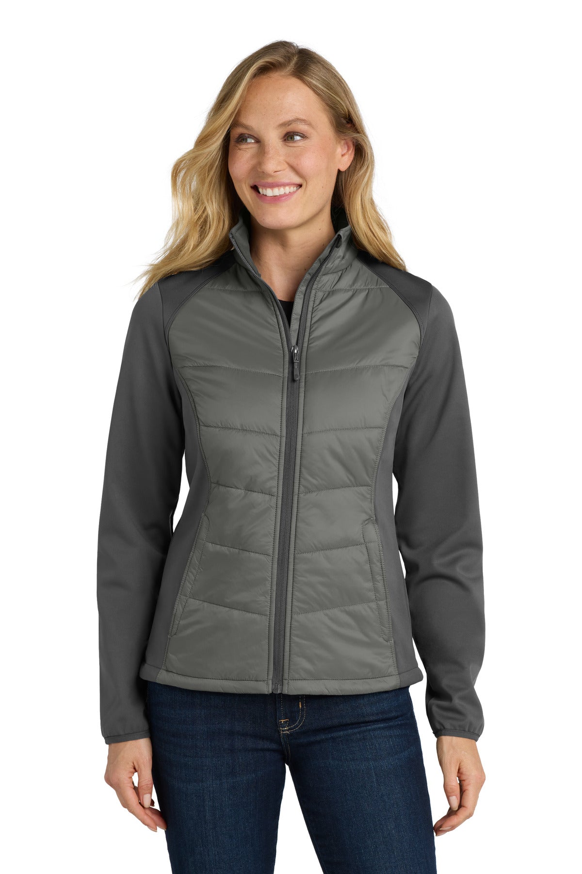 Port Authority® Women's Hybrid Soft Shell Jacket L787