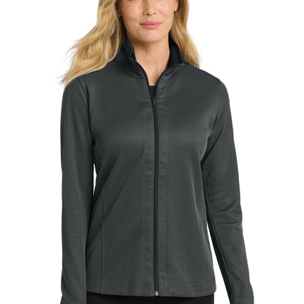 Port Authority ® Women's Vertical Texture Full-Zip Jacket. L805