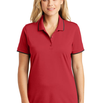 Port Authority ® Women's Dry Zone ® UV Micro-Mesh Tipped Polo. LK111