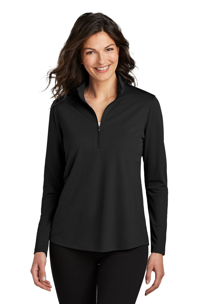 Port Authority ® Women's Dry Zone ® UV Micro-Mesh 1/4-Zip LK112