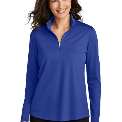 Port Authority ® Women's Dry Zone ® UV Micro-Mesh 1/4-Zip LK112