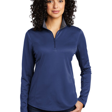 Port Authority  ® Women's Silk Touch    Performance 1/4-Zip LK584