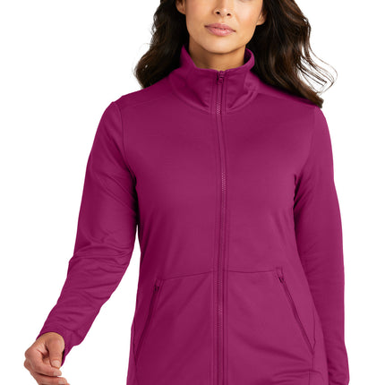 Port Authority ® Women's Accord Stretch Fleece Full-Zip LK595