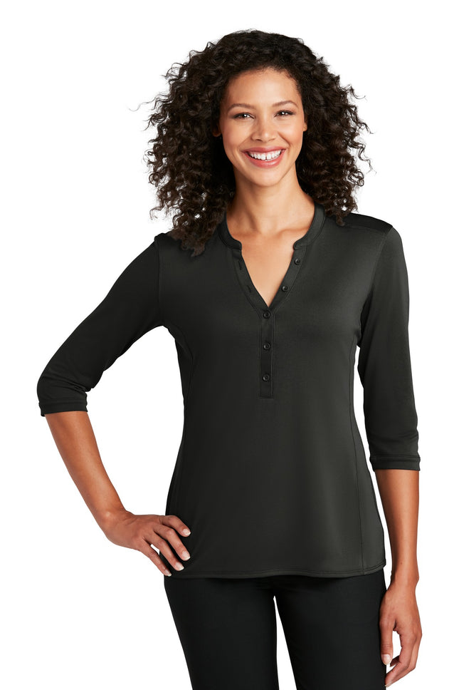 Port Authority  ®  Women's UV Choice Pique Henley LK750