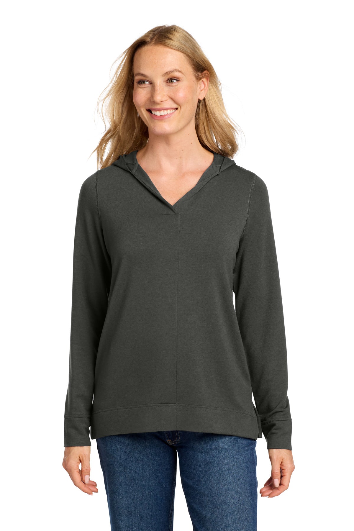 Port Authority® Women's Microterry Pullover Hoodie LK826