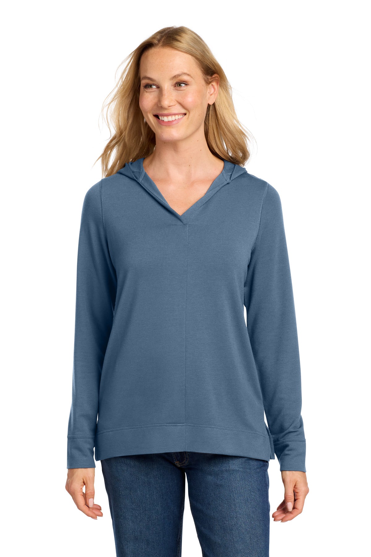 Port Authority® Women's Microterry Pullover Hoodie LK826