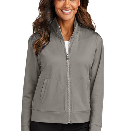 Port Authority ® Women's C-FREE ® Double Knit Full-Zip LK881