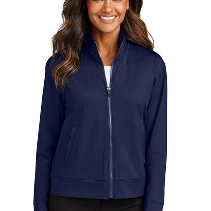 Port Authority ® Women's C-FREE ® Double Knit Full-Zip LK881
