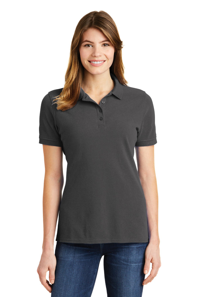 Port & Company ® Ladies Combed Ring Spun Pique Polo. LKP1500