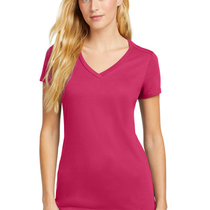 New Era  ® Women's Heritage Blend V-Neck Tee. LNEA101