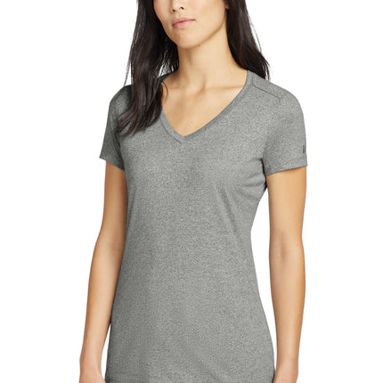 New Era  ® Women's Heritage Blend V-Neck Tee. LNEA101