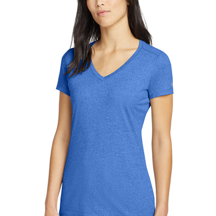 New Era  ® Women's Heritage Blend V-Neck Tee. LNEA101