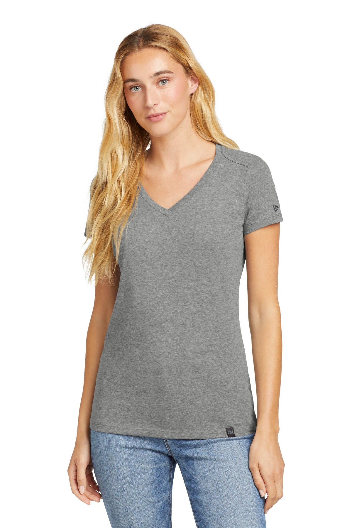 New Era ® Women's Heritage Blend V-Neck Tee LNEA101